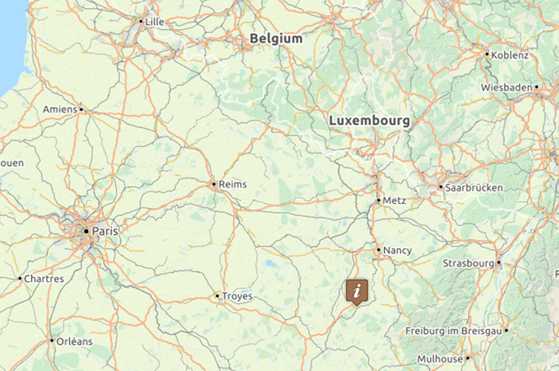 Carte Contrexeville Contrexeville AEF 19171919